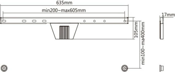 Stenski nosilec za TV Gembird WM-S80F-01, 37–80 palcev, črn