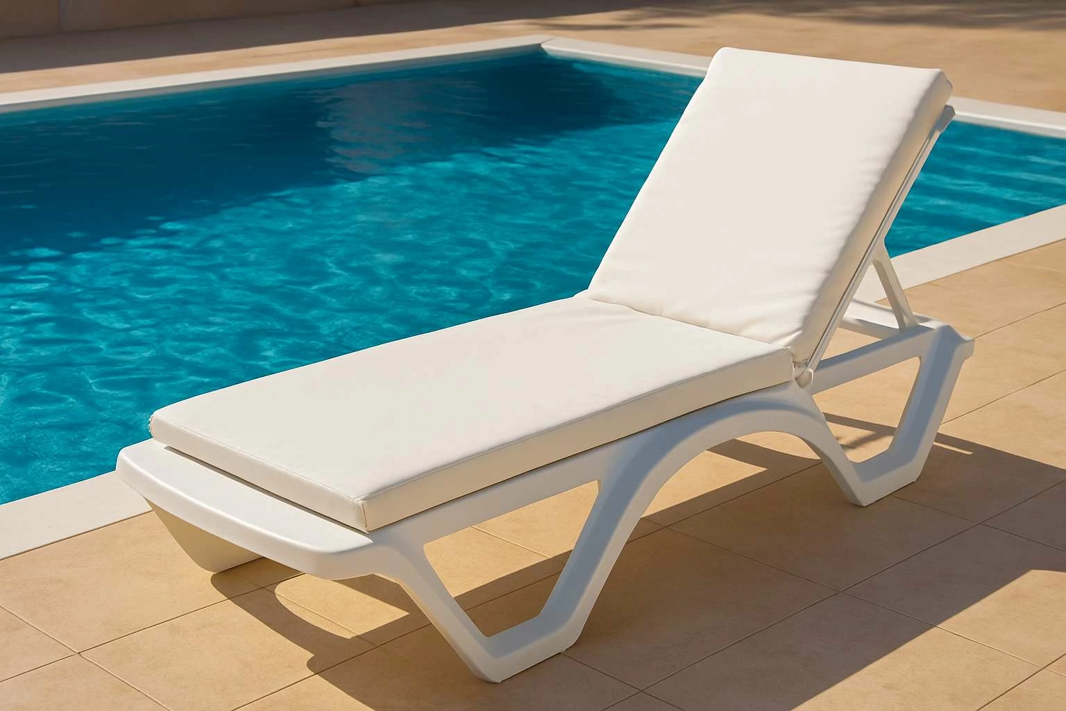 Vzglavnik za ležalnik Atelier del Sofa Sunny, bel