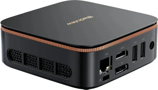 Kompakten mini PC Blackview MP20 N150, 16 GB RAM, 512 GB SSD, Windows 11 Pro, črn