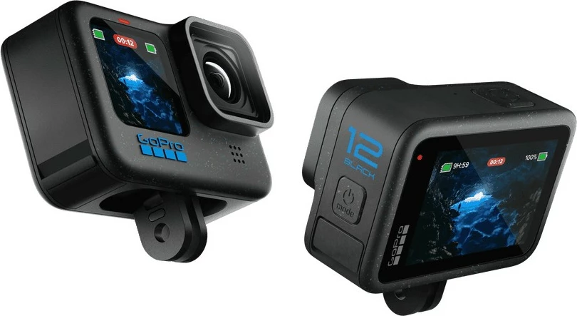 Akcijska kamera GoPro HERO12 Black, 5K Ultra HD, 27 MP, Wi-Fi, Bluetooth, črn