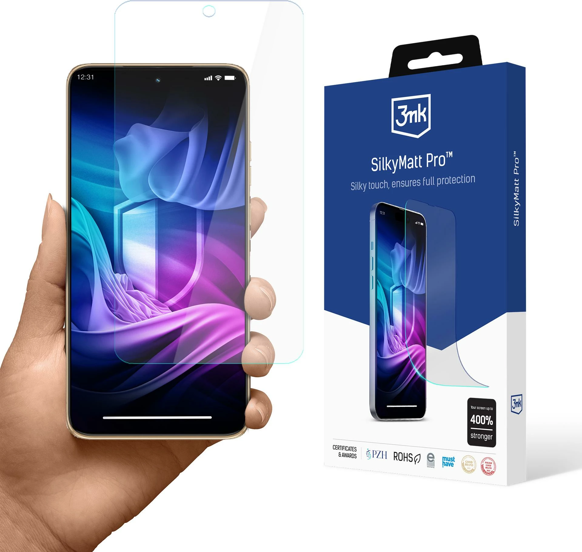 Mat zaščitna folija 3mk SilkyMatt Pro za pametni telefon Motorola Edge 50 Neo