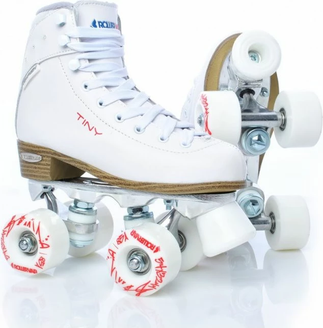Dekorativne otroške rolerke Tempish, bele
