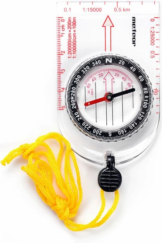 Busola z merilcem, Meteor 71017, za vse