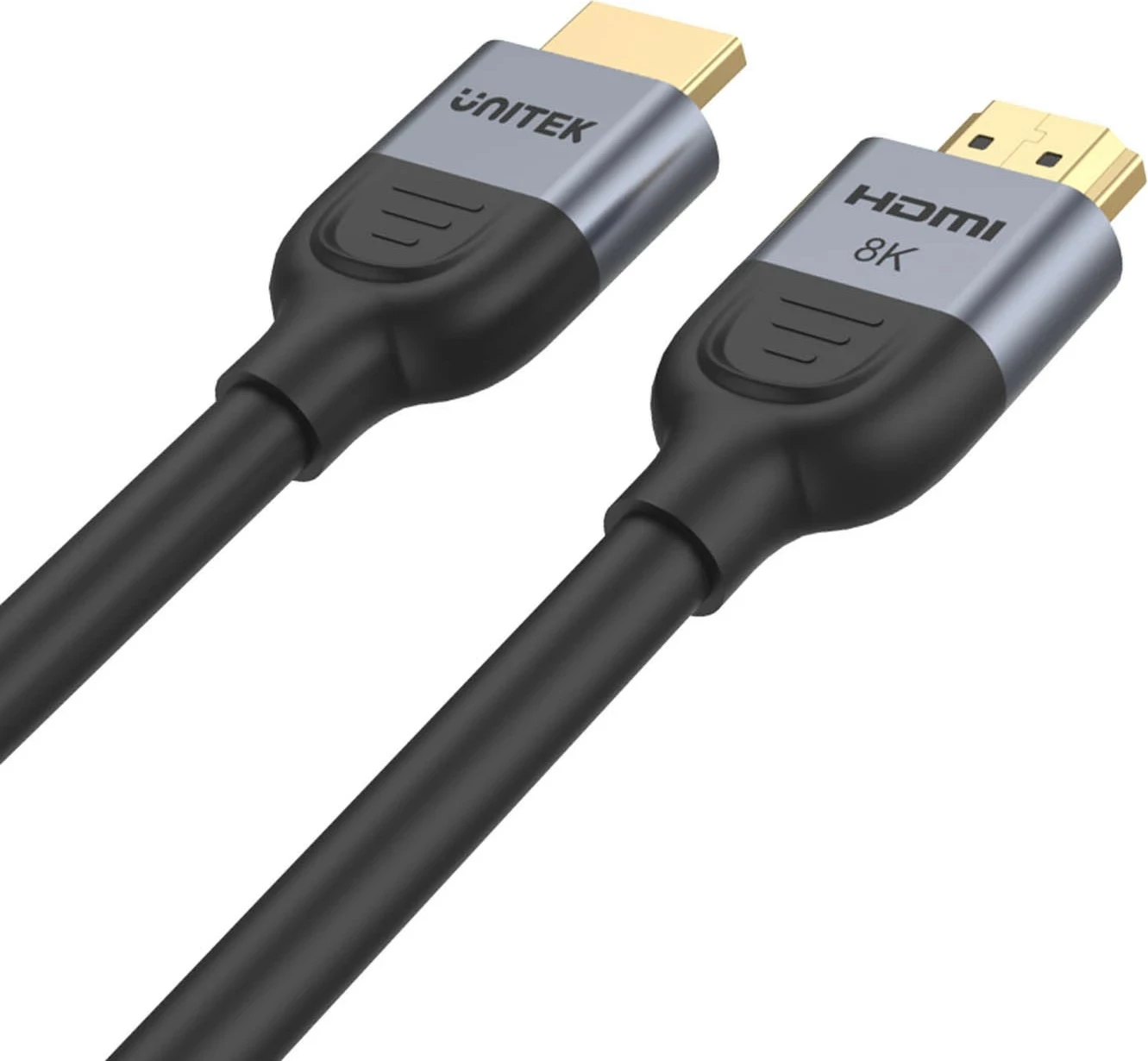 HDMI kabel 2.1, 8K 60Hz, 1,5 m, črno-srebrn — Unitek
