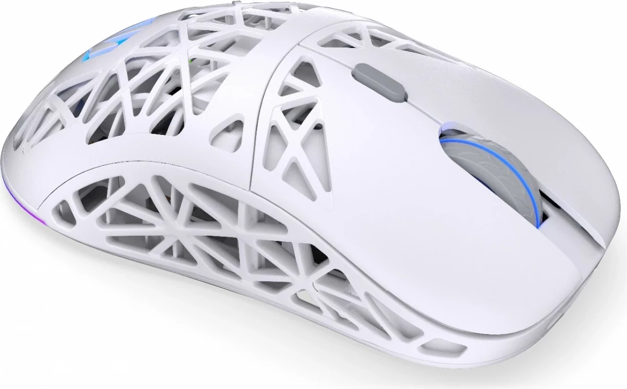 Brezžični miška Endorfy LIV Plus Onyx, RGB, bel