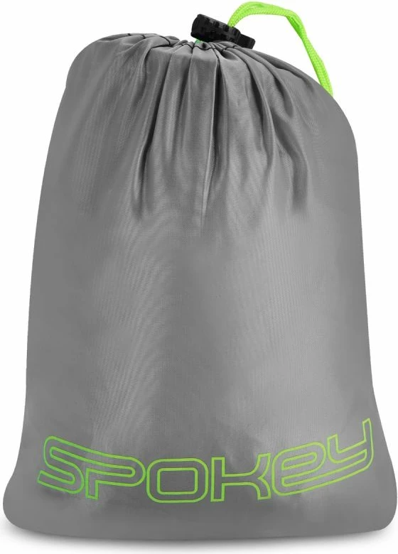 Ultralahka turistična viseča mreža Spokey Air Rocker, zelena in siva