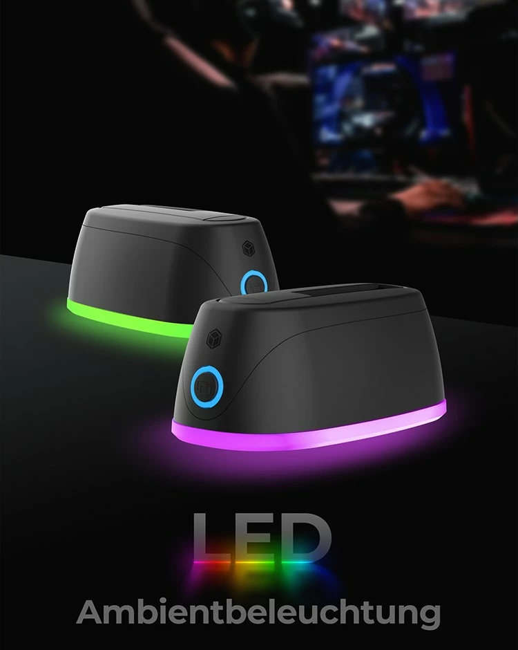 Doking postaja za HDD/SSD ICY BOX IB-1124L-C3, USB 3.2 Gen 1, črna