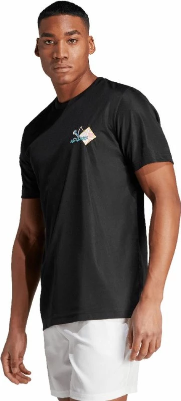 Majica za tenis adidas, črna