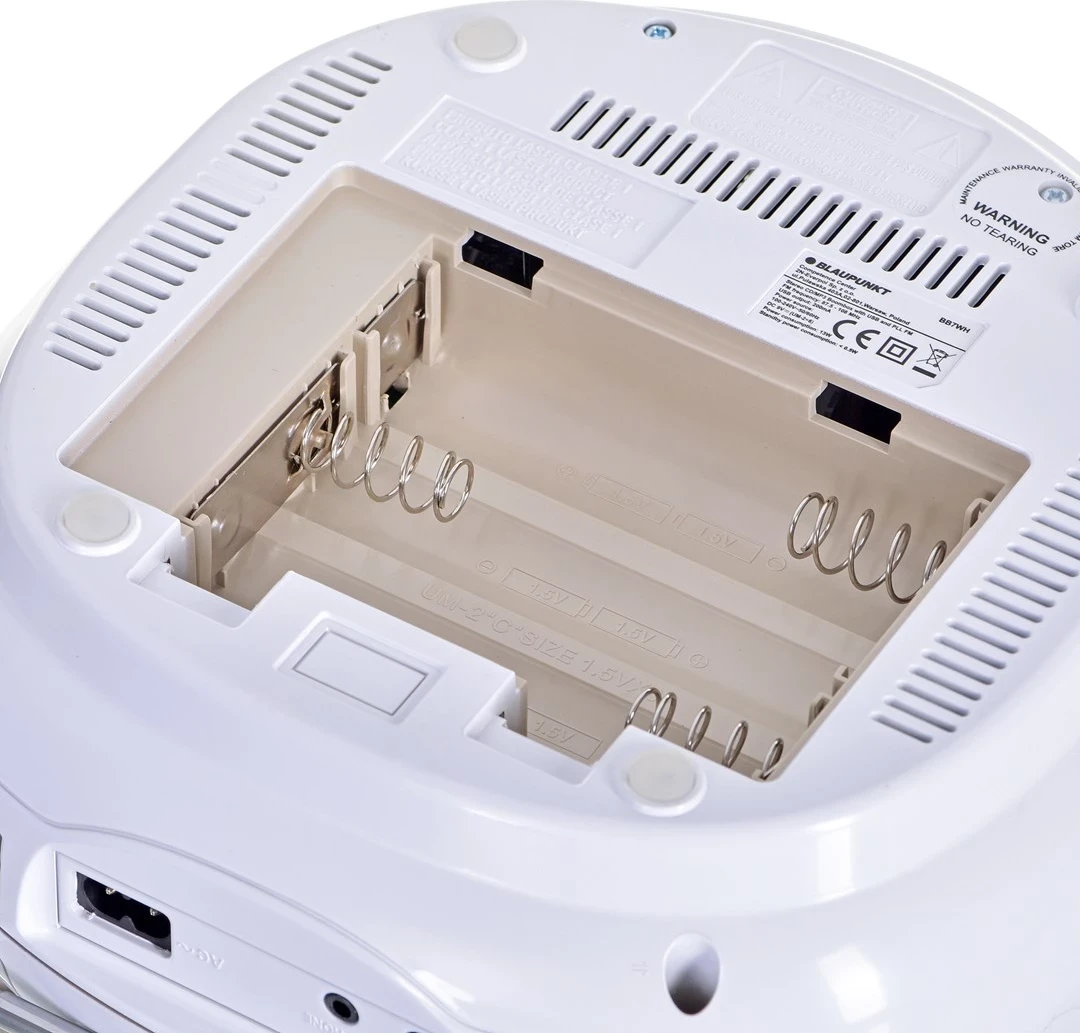 Prenosni stereo Blaupunkt BB7-WH, FM, siv