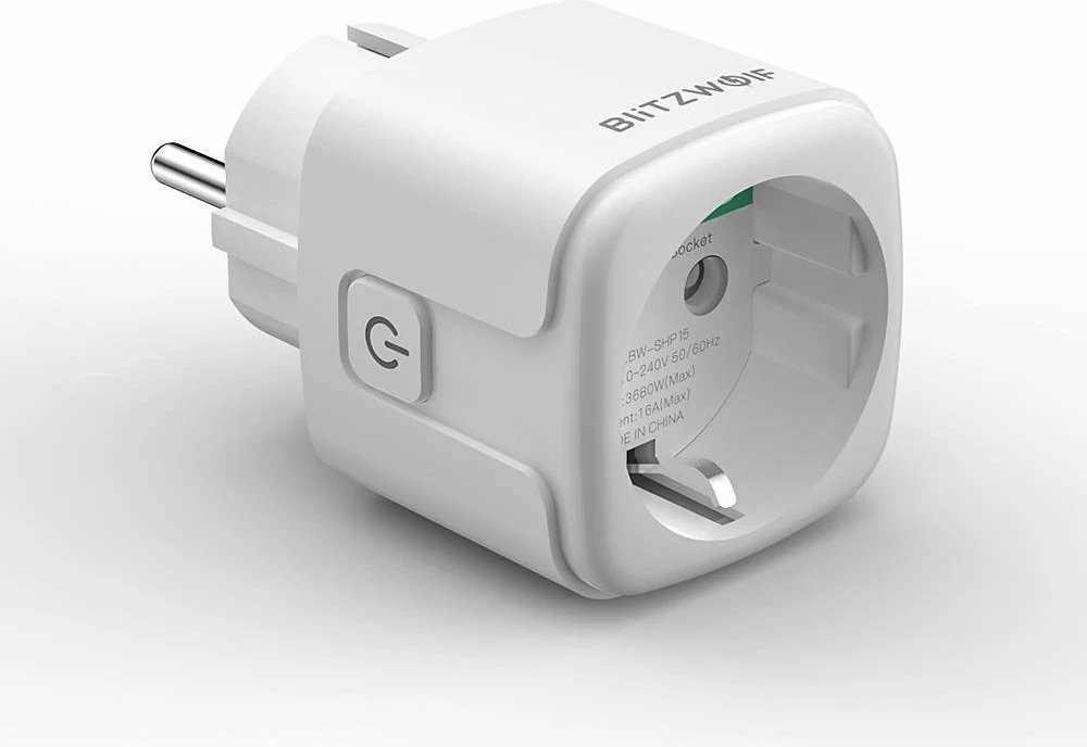 Pametna vtičnica ZigBee 3.0, 3680 W, EU, bela - BlitzWolf BW-SHP15