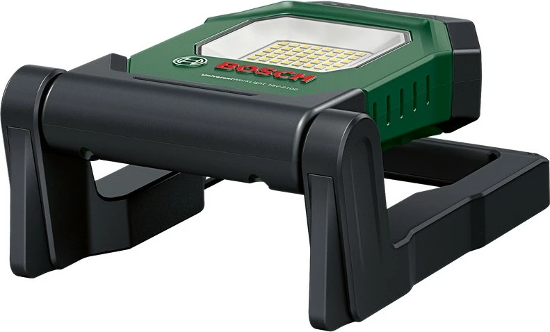 Prenosna delovna svetilka Universal Light 18V-210, Bosch, 1500 mAh, črno-zelena