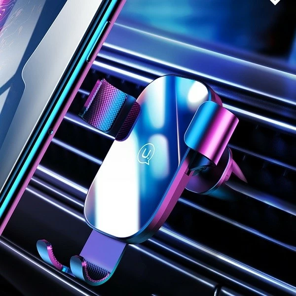 Držalo za pametni telefon za avto za prezračevalno rešetko USAMS US-ZJ052, črno