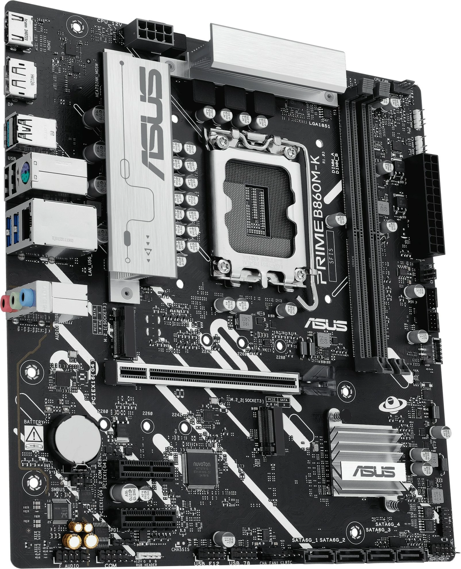 Matična plošča ASUS PRIME B860M-K, LGA1851
