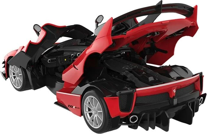 Daljinsko voden model avta za sestavljanje RASTAR Ferrari FXXK 1:18, rdeč