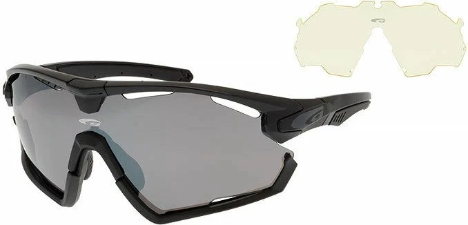 Goggles za moške in ženske, črne