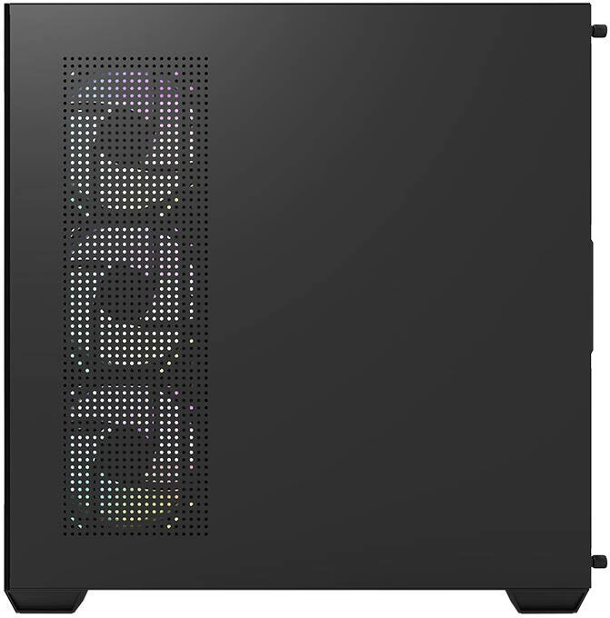 Sredinski ohišje Darkflash DS900, Mid Tower, s 7 ARGB ventilatorji, črno