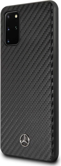 Ovitek za telefon Mercedes Dynamic za Samsung Galaxy S20+, črn