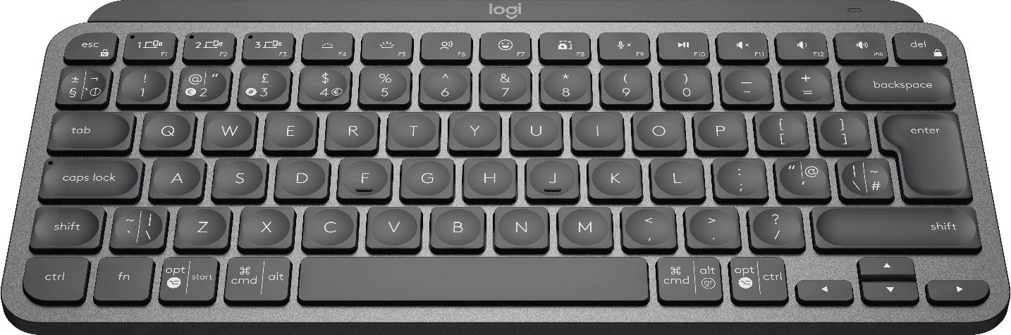 Prenosna Bluetooth tipkovnica Mix Keys Mini, Logitech, grafit