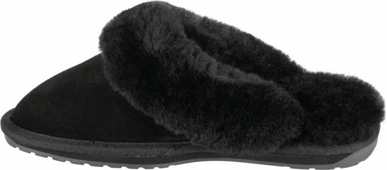 Topli natikači EMU Australia Jolie W, črni