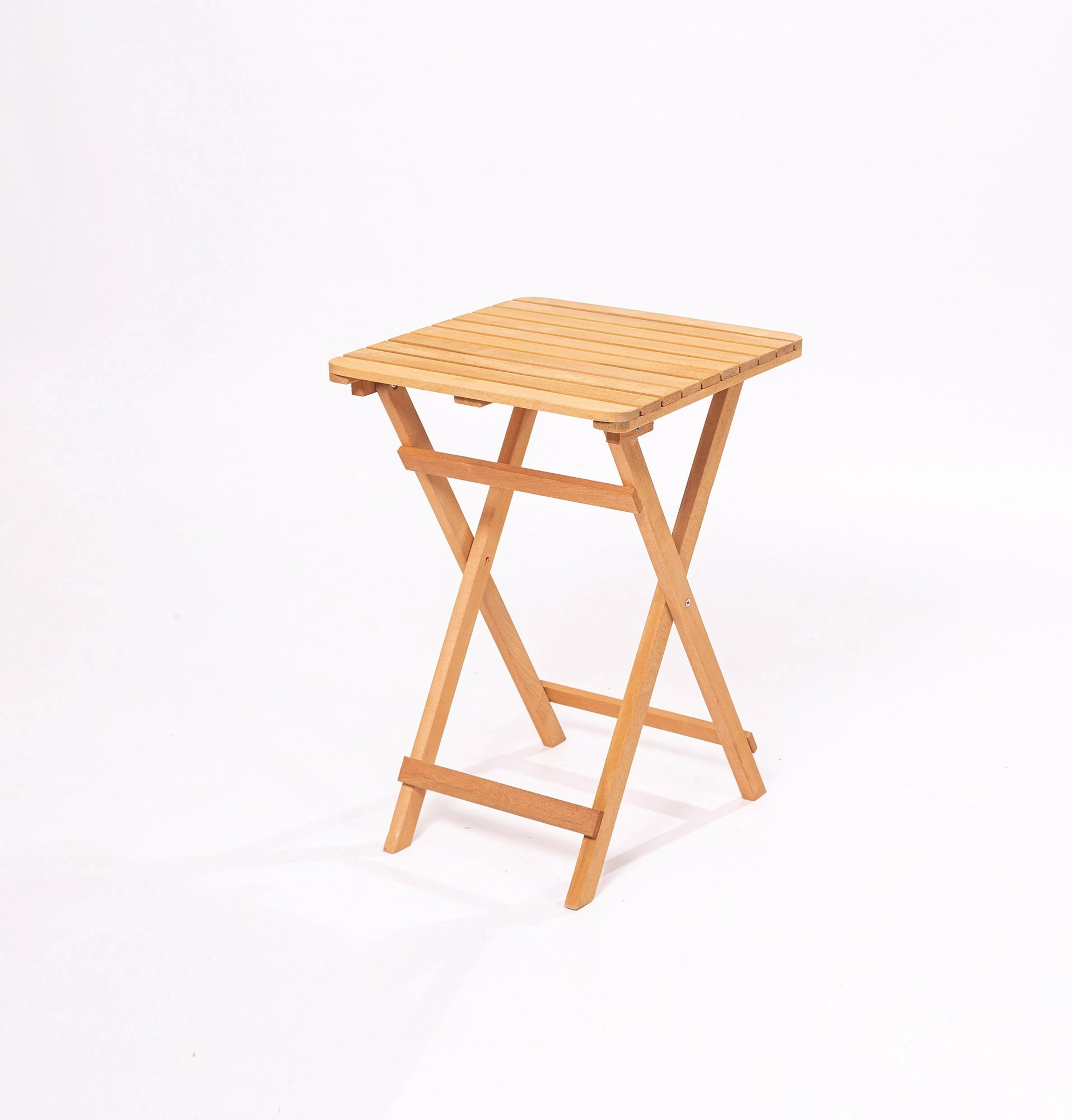 Komplet mize s stoli za teraso, 3-delni, jesen, naravno/krem, Hanah Home My001A