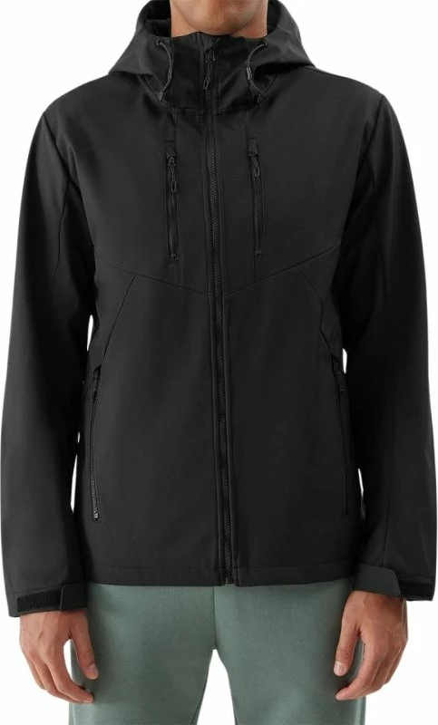 Softshell jakna za moške 4f, črna