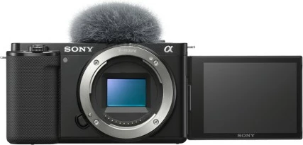 Brezrcalna kamera ZV-E10 body, Sony, E-mount, črna