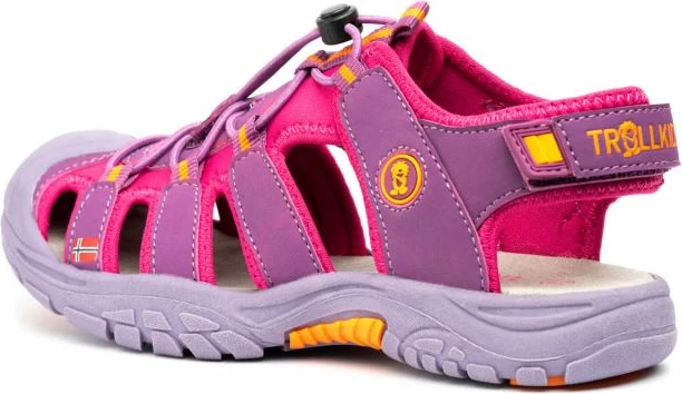 Športne sandale za otroke Trollkids, vijolične