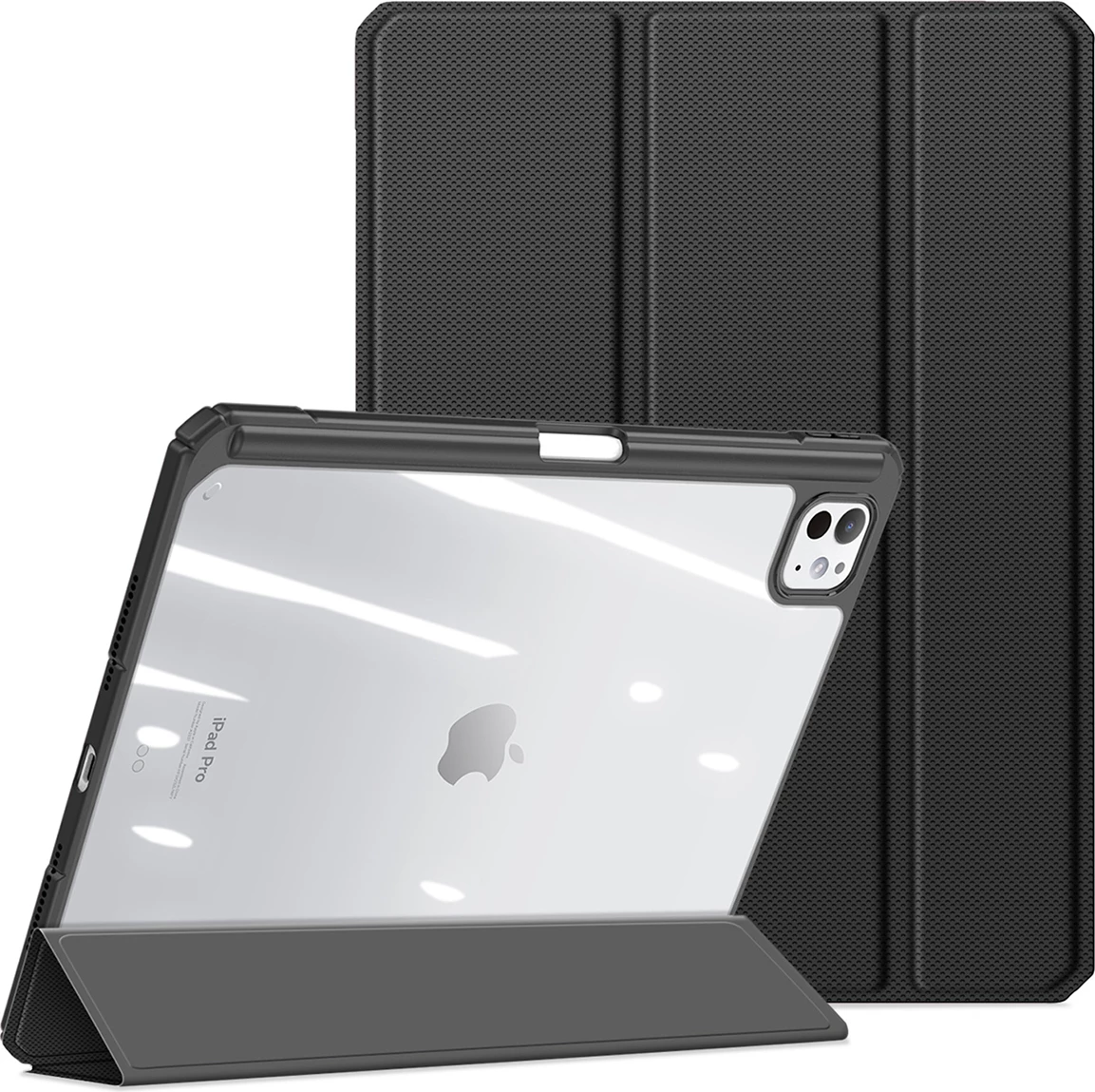 Ovitek za iPad Pro 11\" (2024), s stojalom, Dux Ducis Toby, črn