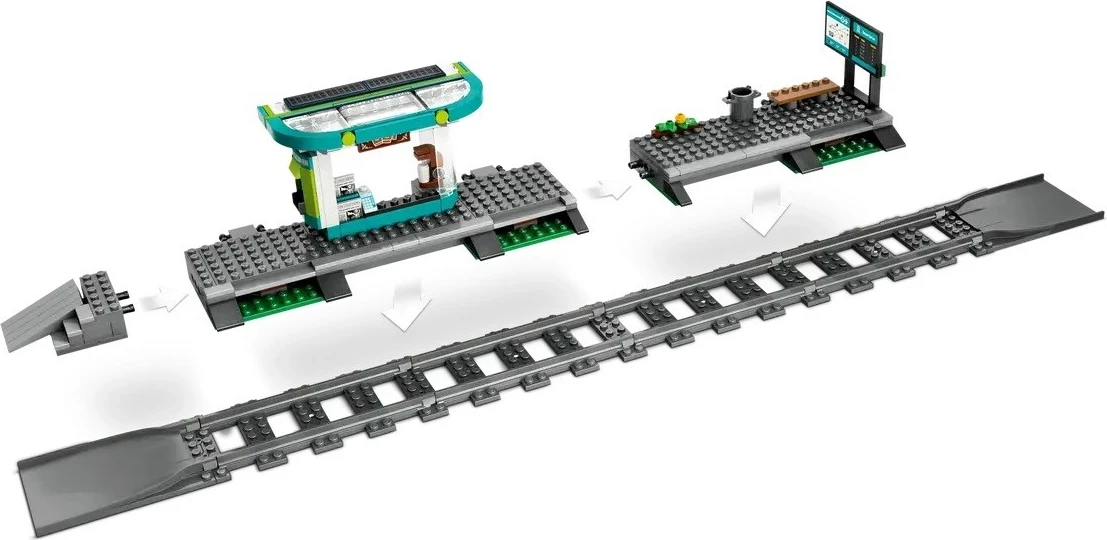 Tramvaj in postaja LEGO CITY 60423, set