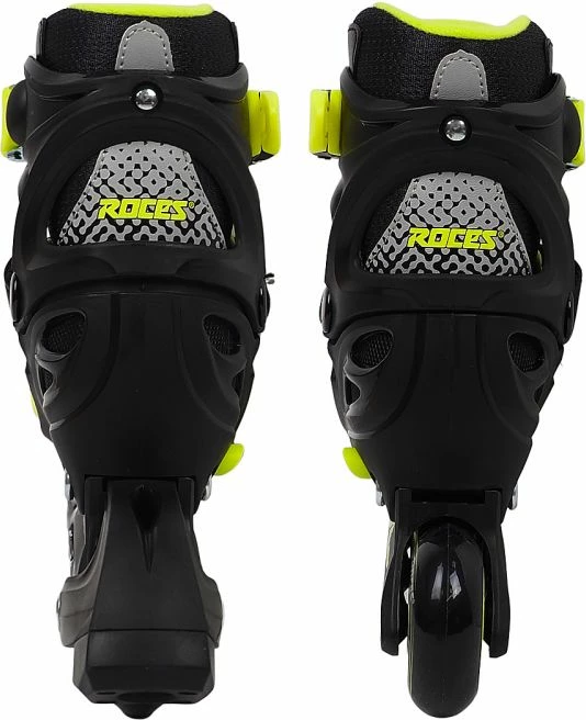 Otroški rolerji Roces, črni in zeleni