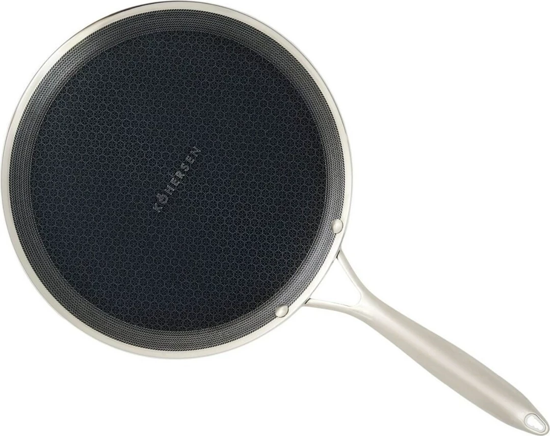 Tigan za palačinke 29 cm, KOHERSEN Black Cube, srebrn