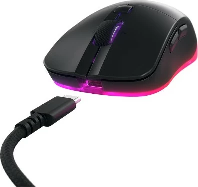 Ergonomski brezžični miš Cherry XTRFY M50, 12000 DPI, črn