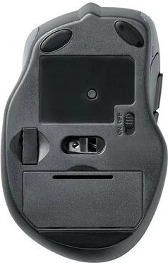 Brezžična miška srednje velikosti Pro Fit Kensington K72405EU, črna