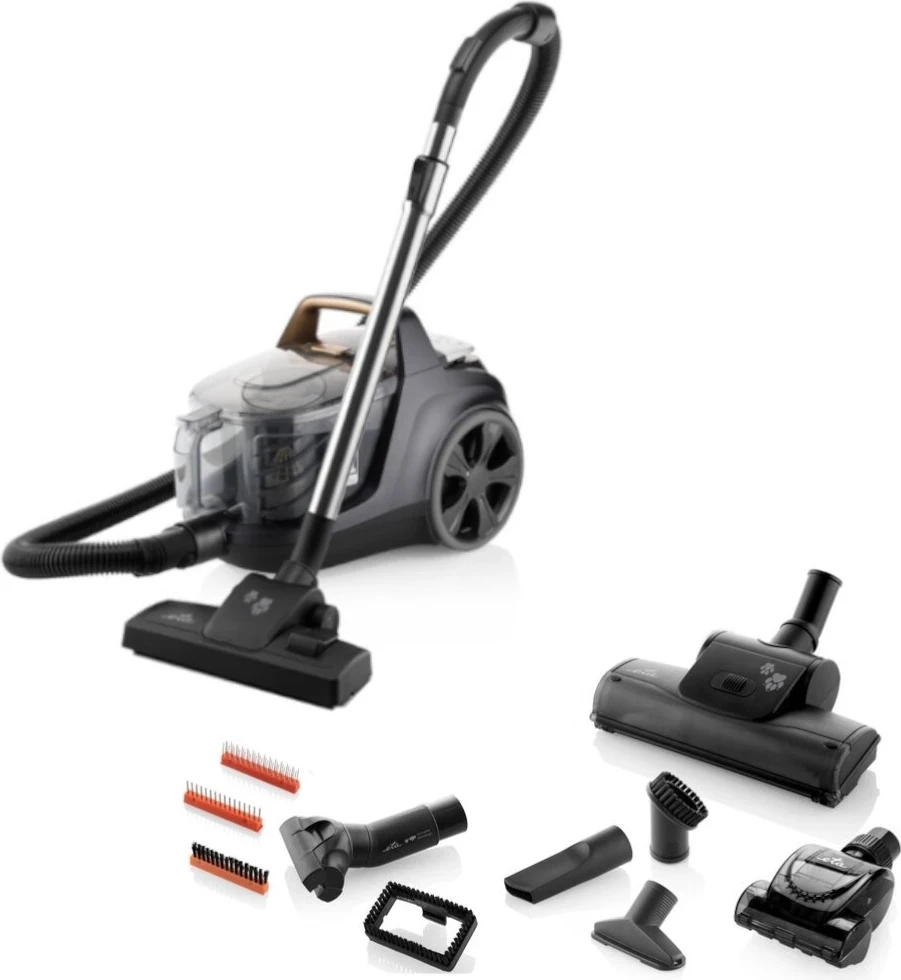 Pastralnik brez vrečke ETA Grande Animal, črn