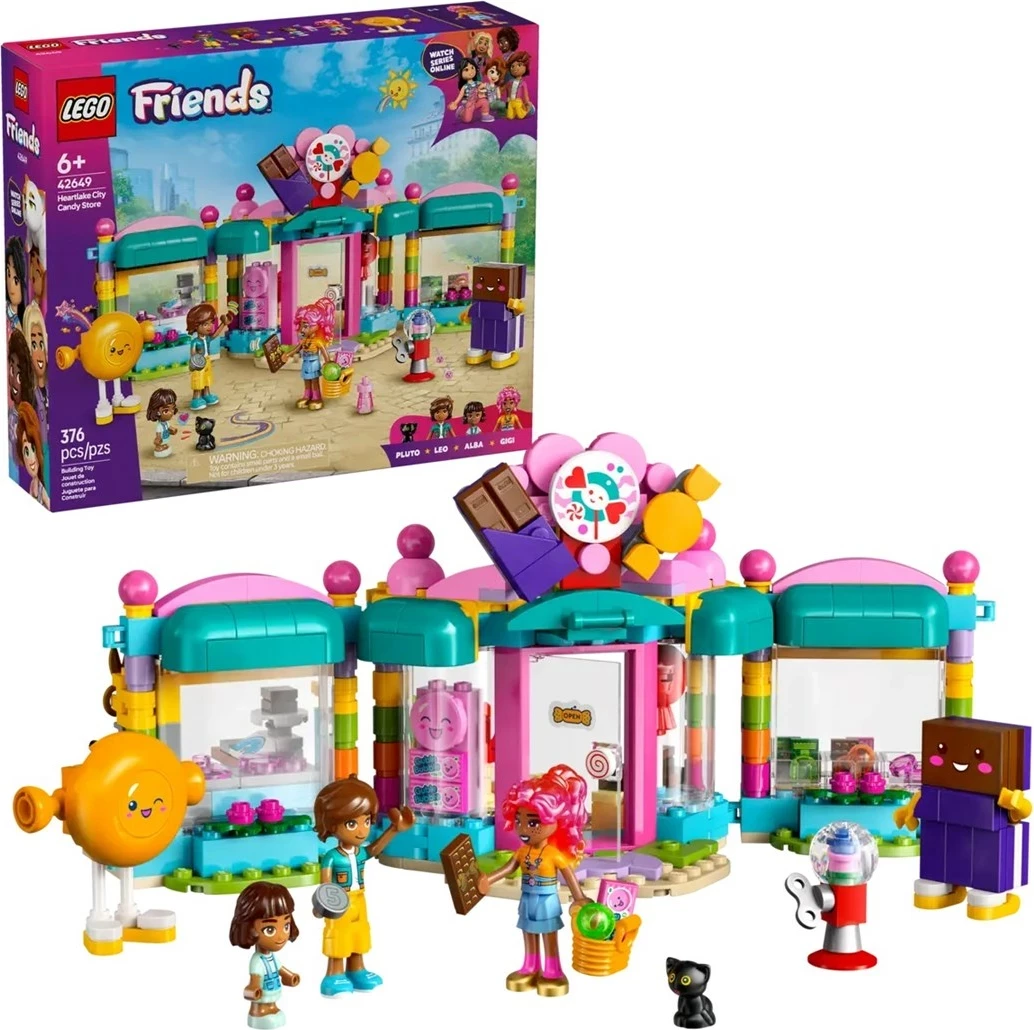 Prodajalna slaščičarstva v mestu Heartlake, LEGO Friends 42649