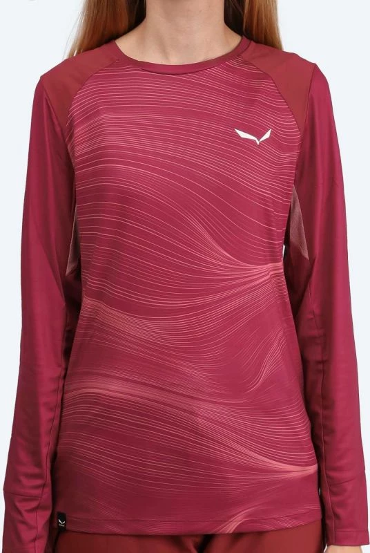 Majica za ženske Salewa, rdeča