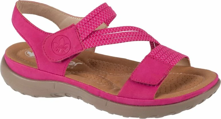 Sandali za ženske Rieker, rožnati