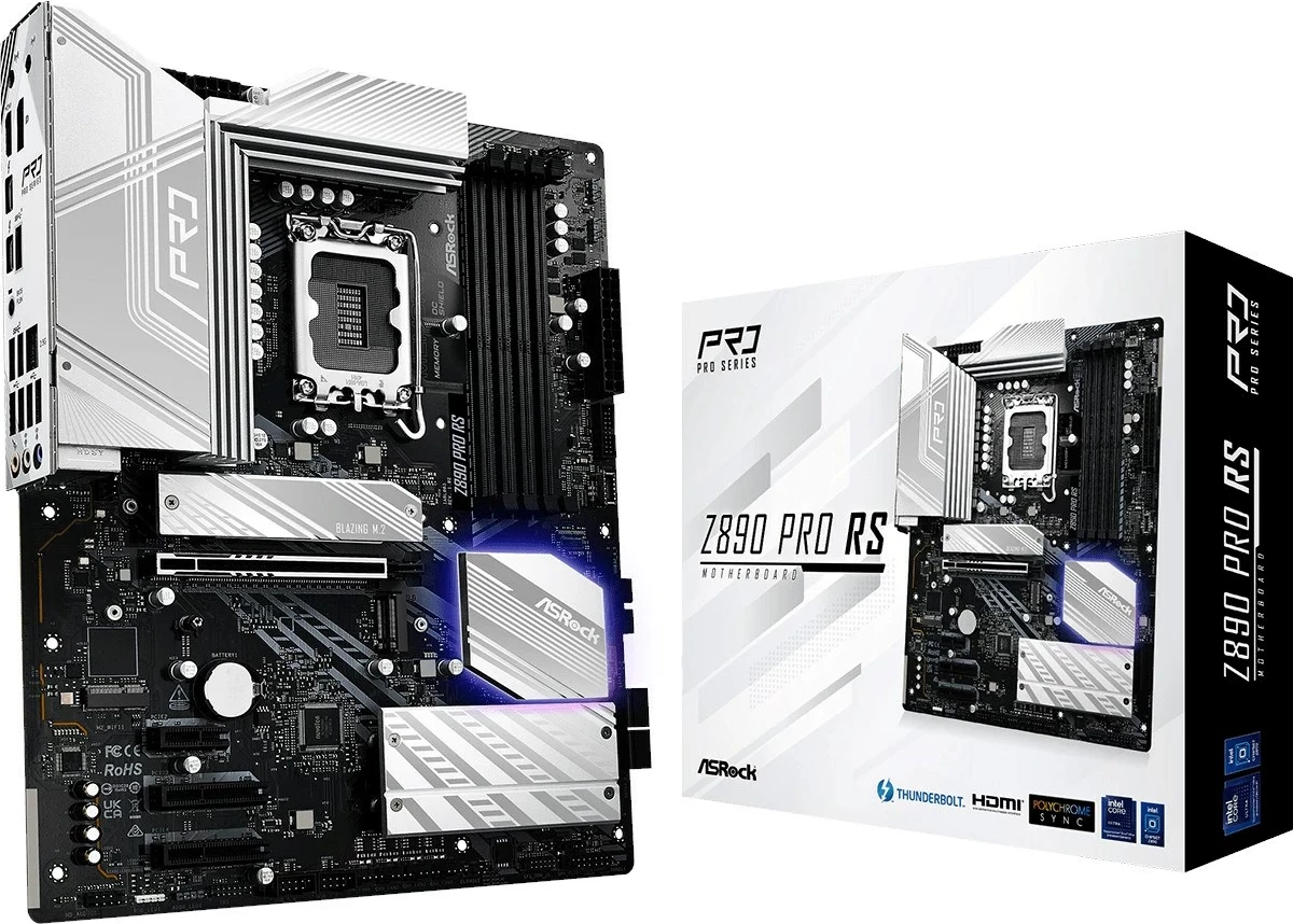 Matična plošča ASRock Z890 Pro RS, ATX, za računalnik