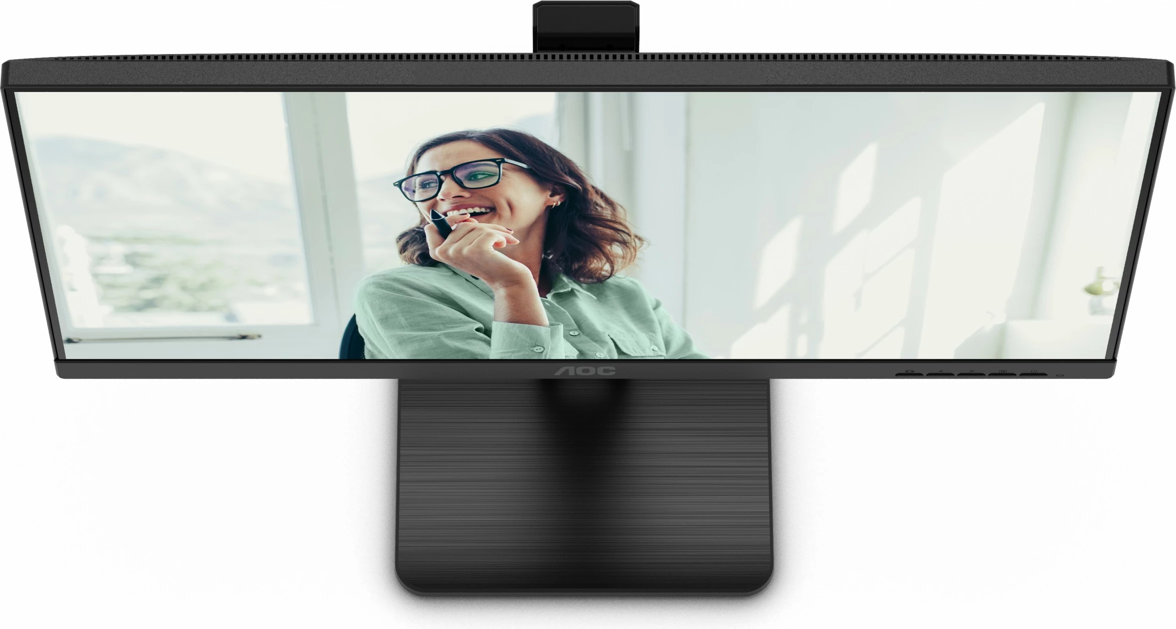 23,8" monitor AOC 24P3CV, Full HD, LED, 4 ms, črn