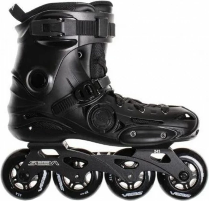 Rekreativne rolarice SEBA E3 80, črne — za moške