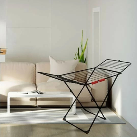 Sušilnik perila Universal Ultimate Vileda, 18 m, mat črn