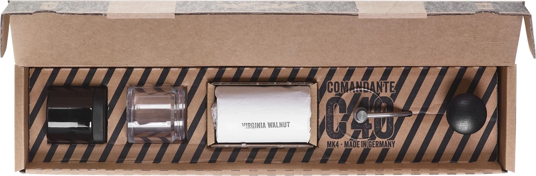 Ročni mlinček za kavo Comandante C40 MK4, rjav