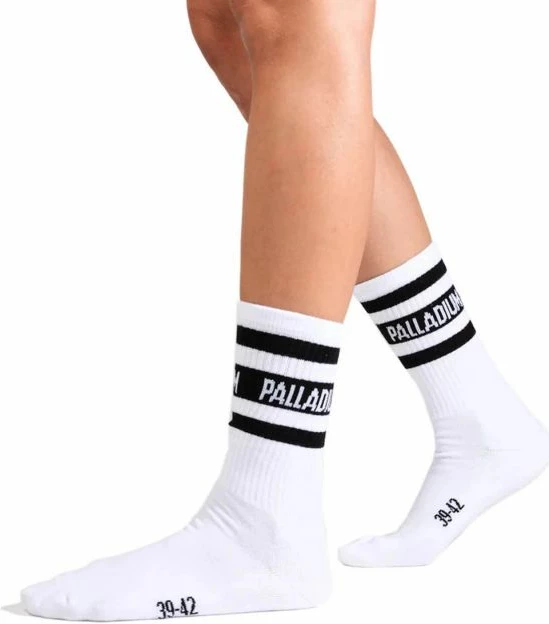 Srednje visoke nogavice Palladium za moške in ženske, bele