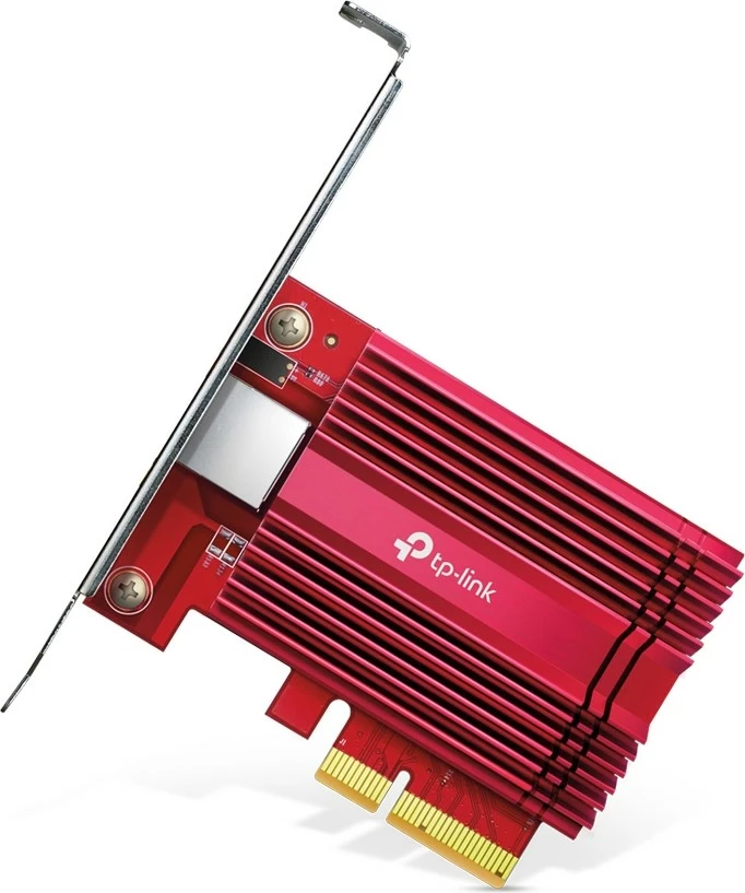 Omrežna kartica, 10 Gigabit, PCIe 3.0 x4, rdeča TP-Link TX401