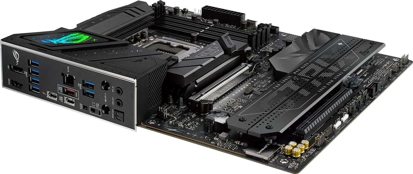 Matična plošča ROG STRIX B860-F GAMING WIFI ASUS, Socket LGA 1851, ATX, večbarvna