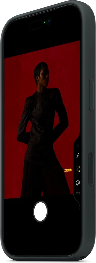 Silikonski ovitek MagSafe za iPhone 17 Pro, črn