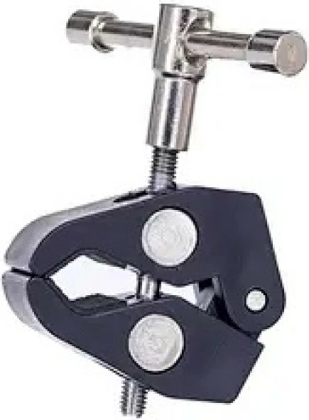 Spona za pritrditev za dodatke, 1/4 in 3/8 in, kovina, črna Hurtel