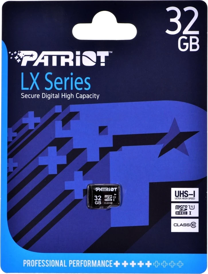 Spominska kartica Patriot Memory, 32 GB MicroSDHC