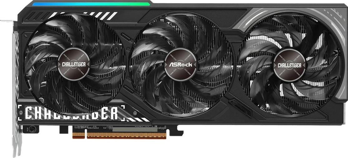 Grafična kartica ASRock Radeon RX 9070, 16 GB GDDR6, PCI Express x16 5.0, črno-siva