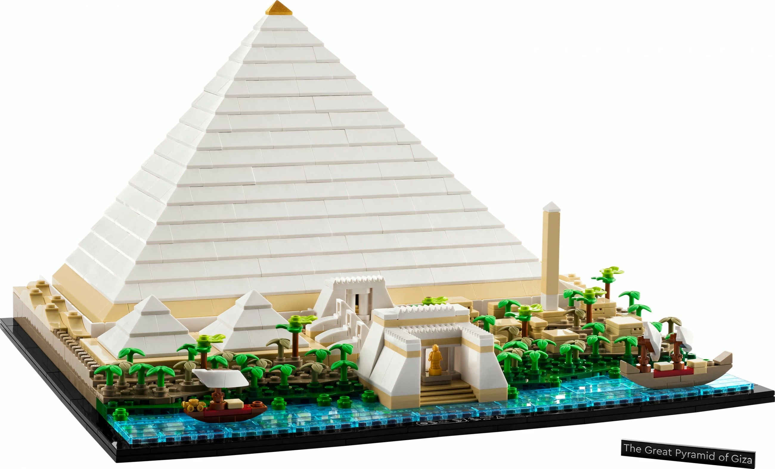 Model Piramide v Gizi, LEGO Architecture Great Pyramid of Giza, 1.476 kosov, večbarven